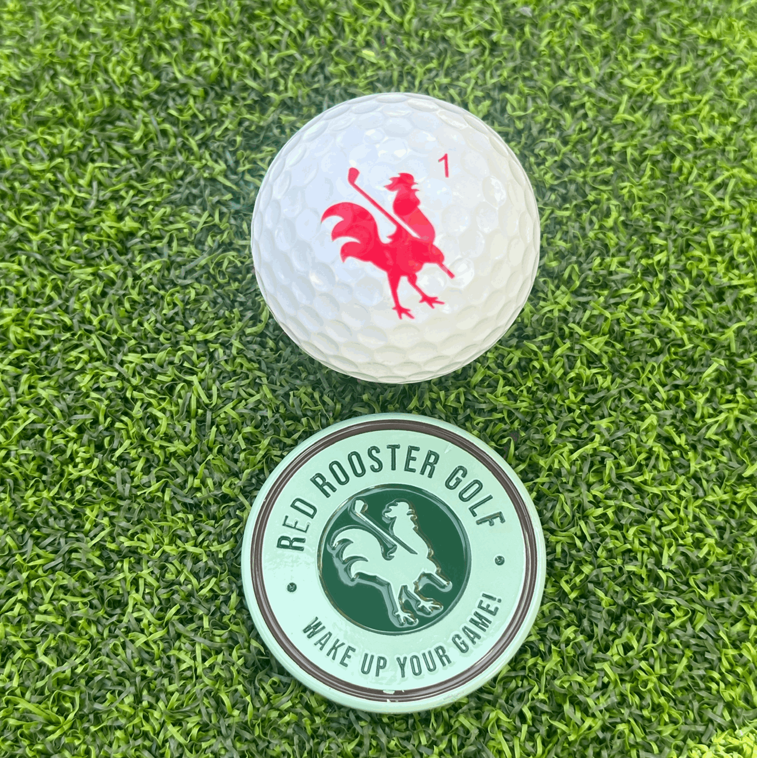 The Clutch - Ball Markers Ball Markers USA - Red Rooster Golf Inc.