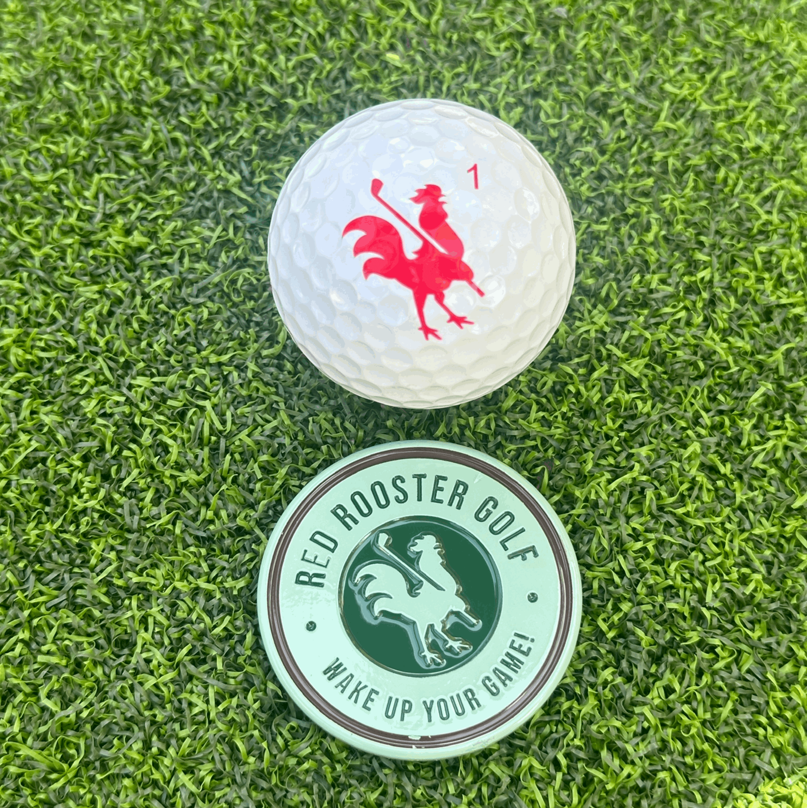 The Clutch - Ball Markers Ball Markers USA - Red Rooster Golf Inc.