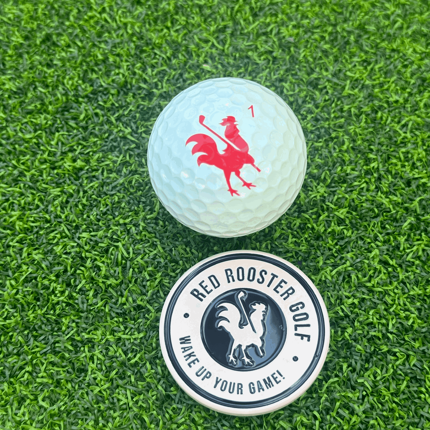 The Clutch - Ball Markers Ball Markers USA - Red Rooster Golf Inc.