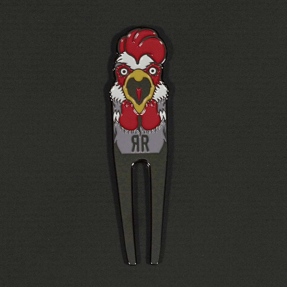 The Rowdy Rooster - Divot Tool Repair Tool USA - Red Rooster Golf Inc.