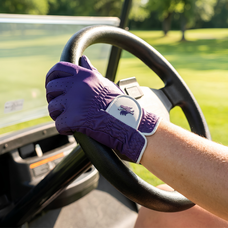 Women's Lavender Gloves USA - Red Rooster Golf Inc.