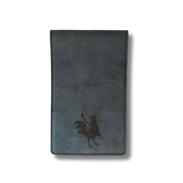 Leather Scorecard Holder Black Scorecard Holder USA - Red Rooster Golf Inc.