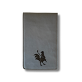 Leather Scorecard Holder Grey Scorecard Holder USA - Red Rooster Golf Inc.