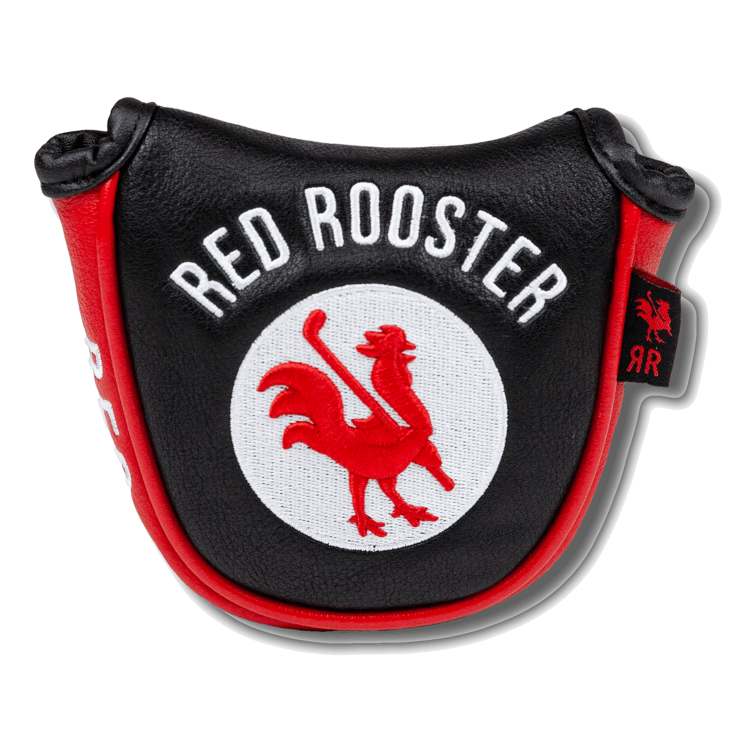 Mallet Putter - The Lair (Red) Golf Club Headcovers Red Rooster Golf Inc.