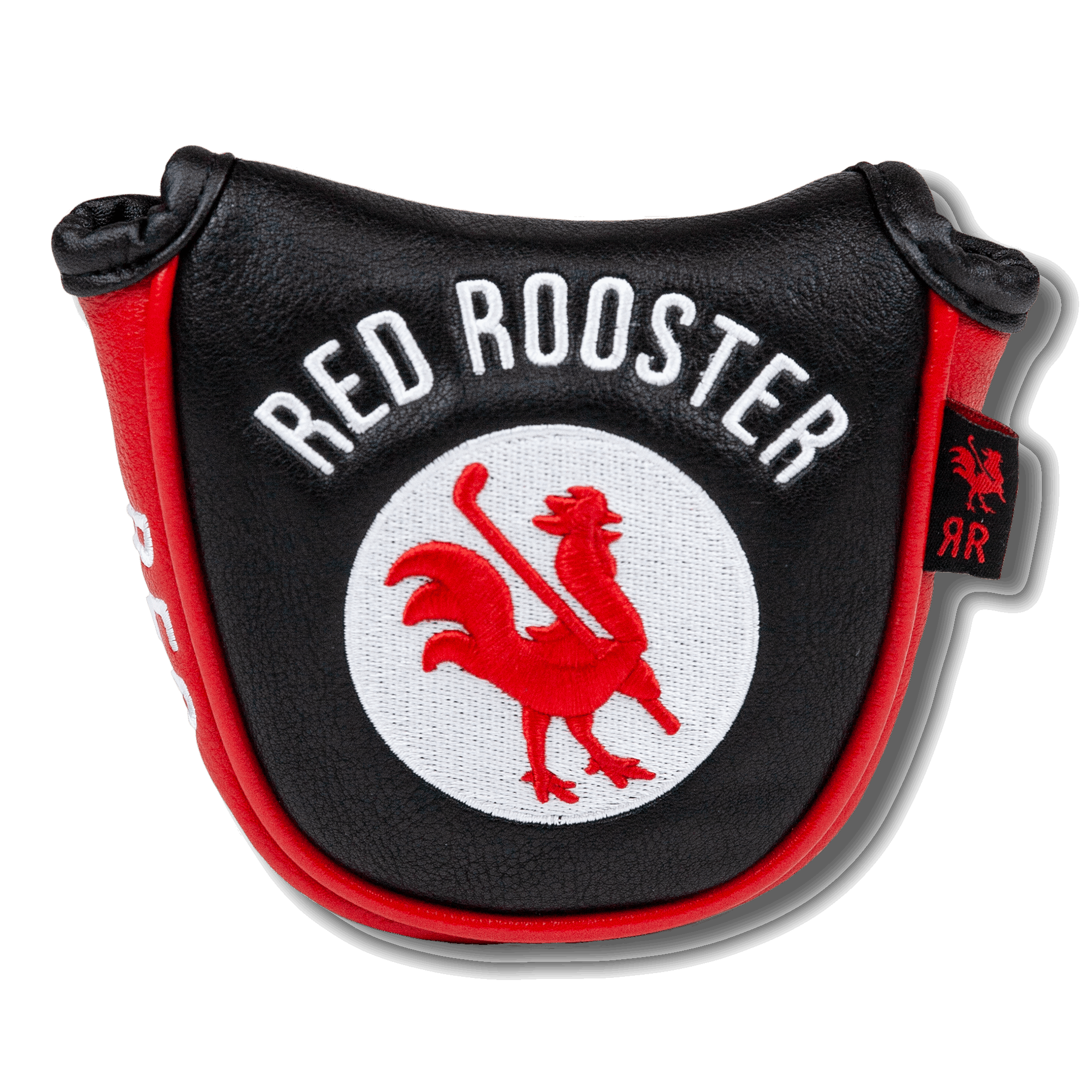 Mallet Putter - The Lair (Red) Golf Club Headcovers Red Rooster Golf Inc.