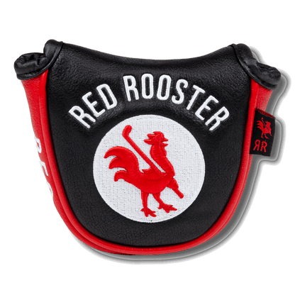 Mallet Putter - The Lair (Red) Golf Club Headcovers Red Rooster Golf Inc.