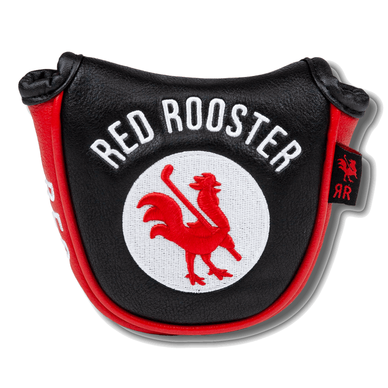 Mallet Putter - The Lair (Red) Golf Club Headcovers Red Rooster Golf Inc.