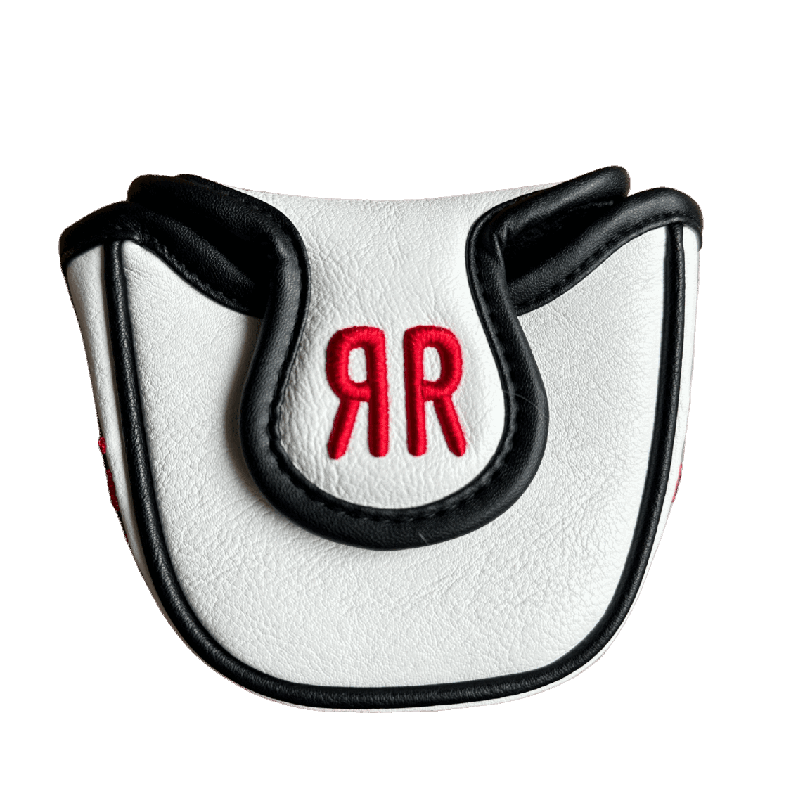 Mallet Putter - The Lair (White) Golf Club Headcovers Red Rooster Golf Inc.