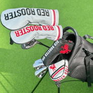 Mallet Putter - The Lair (White) Golf Club Headcovers Red Rooster Golf Inc.