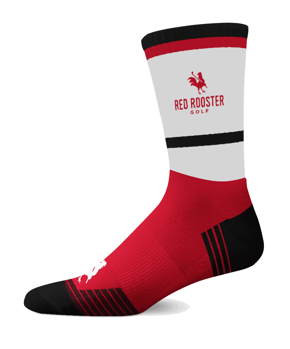 Performance Socks - Long The Crow Golf Socks USA - Red Rooster Golf Inc.