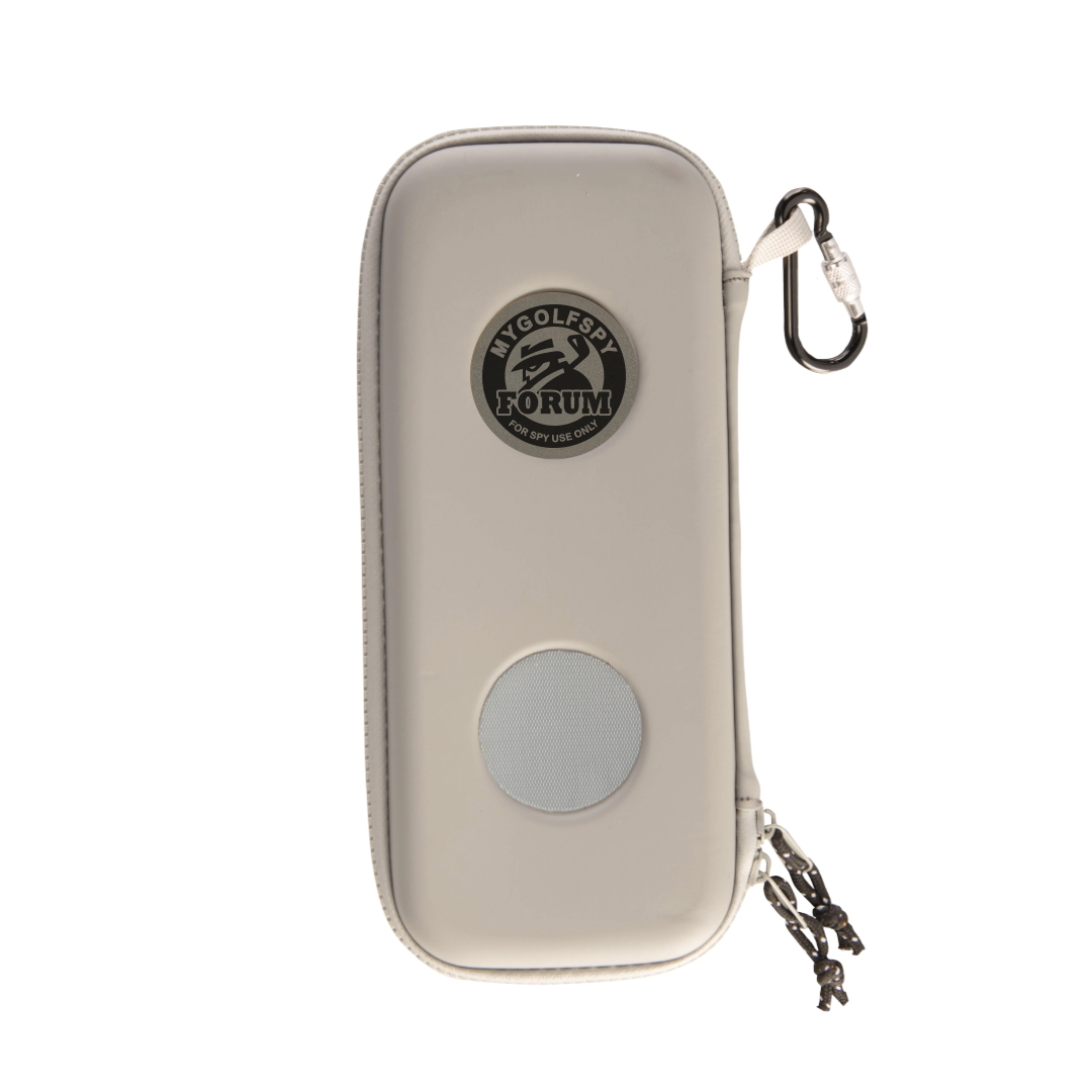 MyGolfSpy Glove Compartment Grey Glove case USA - Red Rooster Golf Inc.