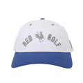 The Over Easy White Blue Hats USA - Red Rooster Golf Inc.