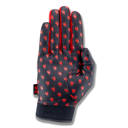 rain rooster golf glove inner view