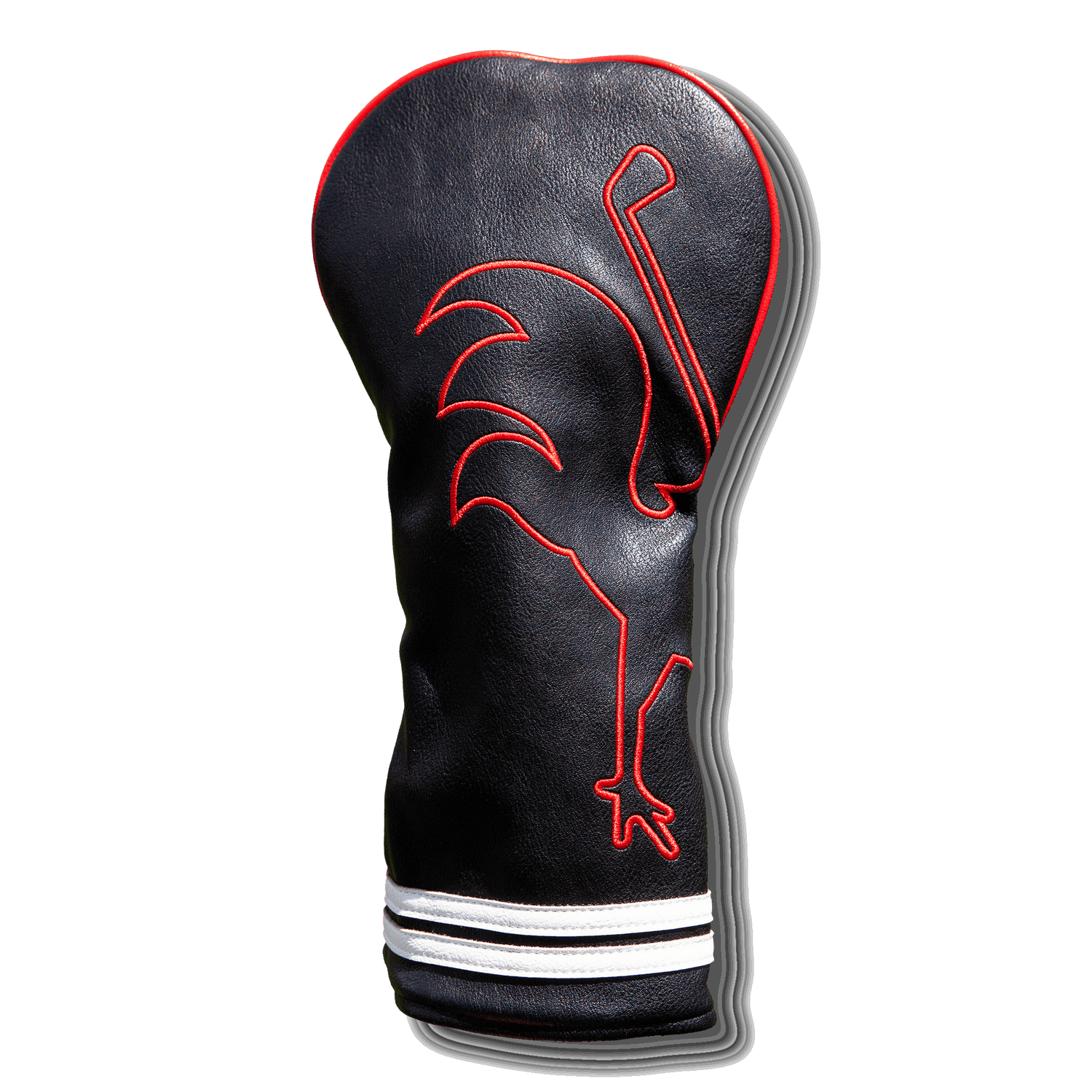 The Big Dog Driver Cover Golf Club Headcovers Red Rooster Golf Inc.