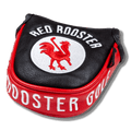 Mallet Putter - The Lair (Red) Golf Club Headcovers Red Rooster Golf Inc.