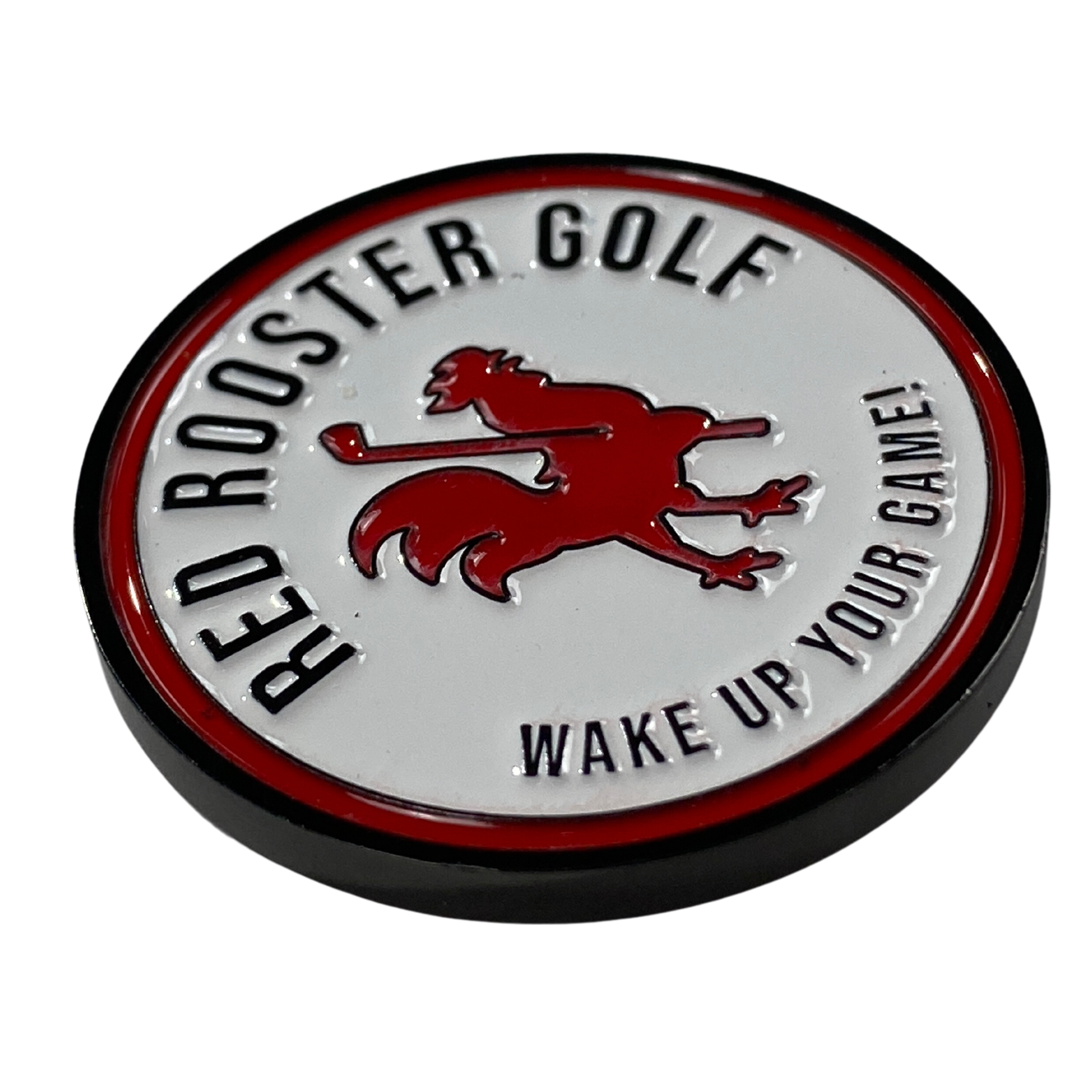 The Rowdy Rooster - Ball Marker front view