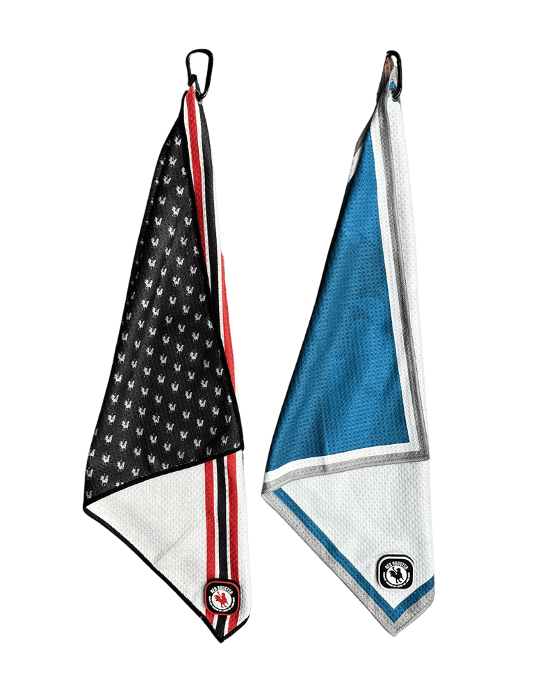 The Fluff Magnet Mini Golf Towels Red Rooster Golf Inc.