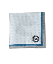 The Fluff Magnet Mini Blue White Golf Towels Red Rooster Golf Inc.