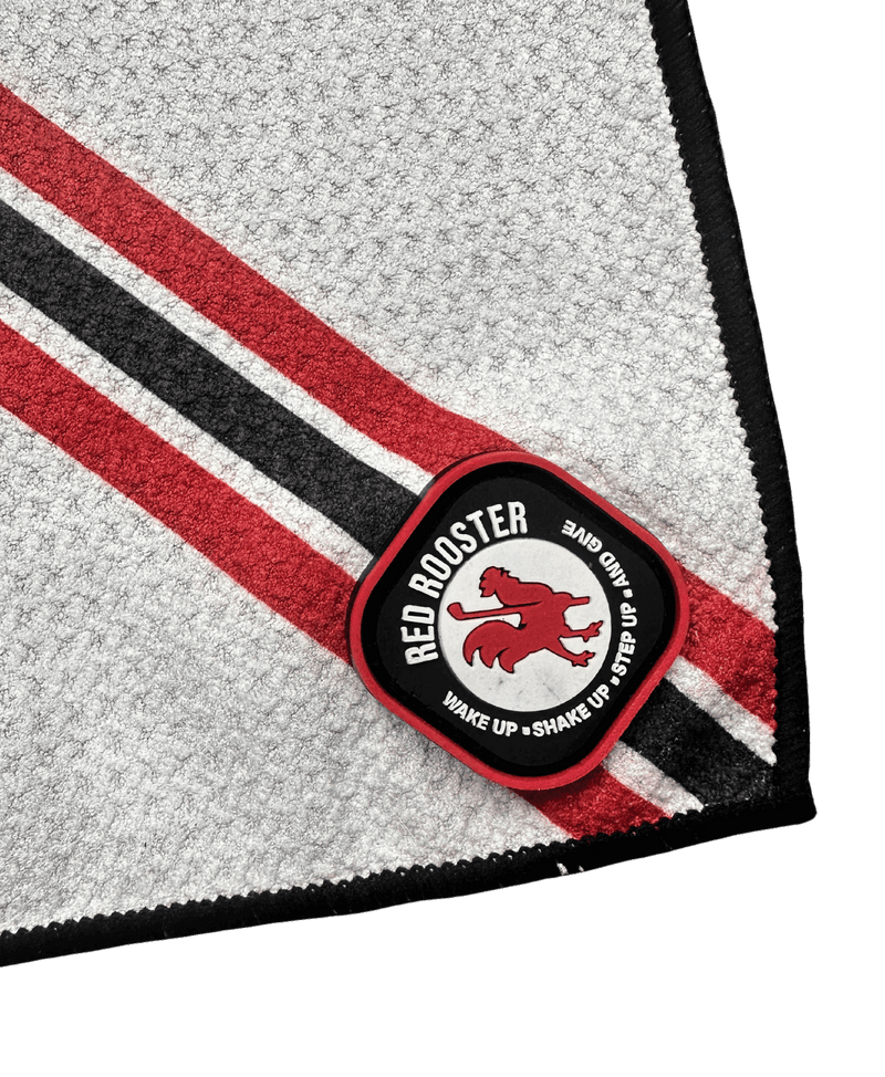 The Fluff Magnet Mini Golf Towels Red Rooster Golf Inc.