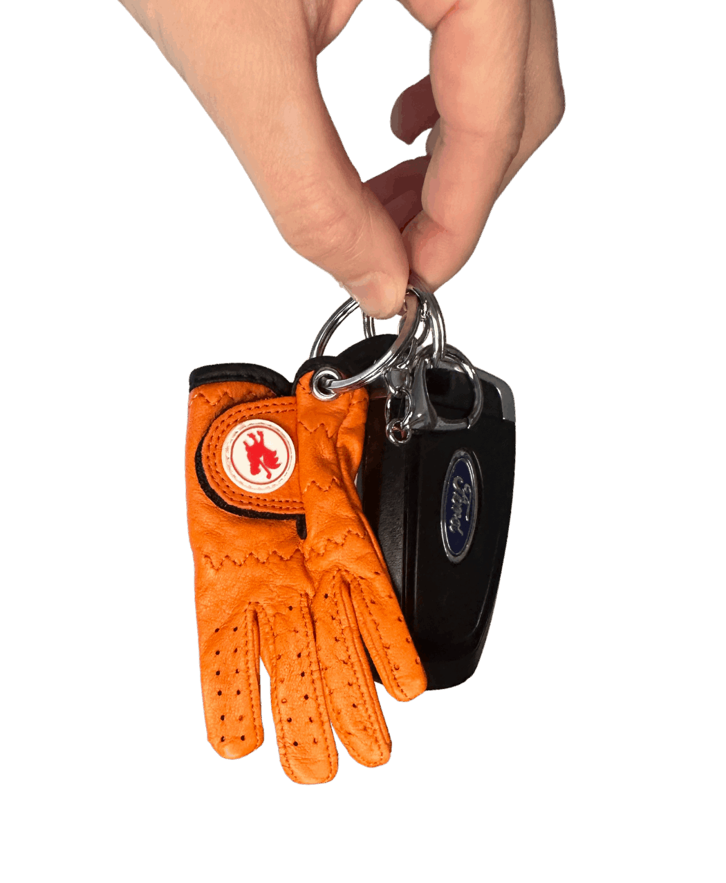 The Peep Mini Keychain: Genuine Cabretta Leather, Limited Edition