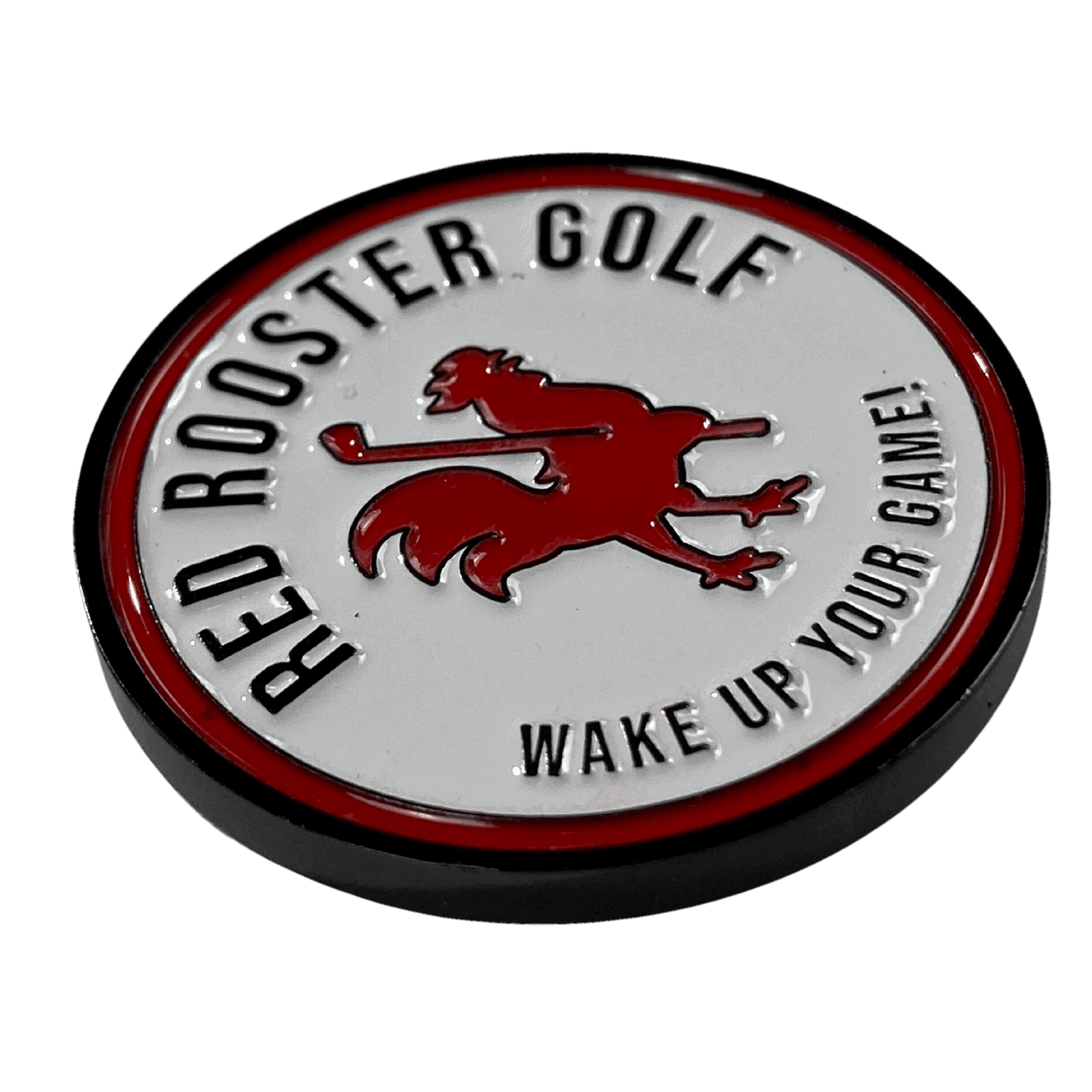 The Rowdy Rooster - Ball Marker - USA - Red Rooster Golf Inc.