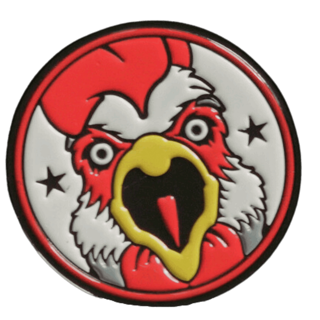 The Rowdy Rooster - Ball Marker - USA - Red Rooster Golf Inc.