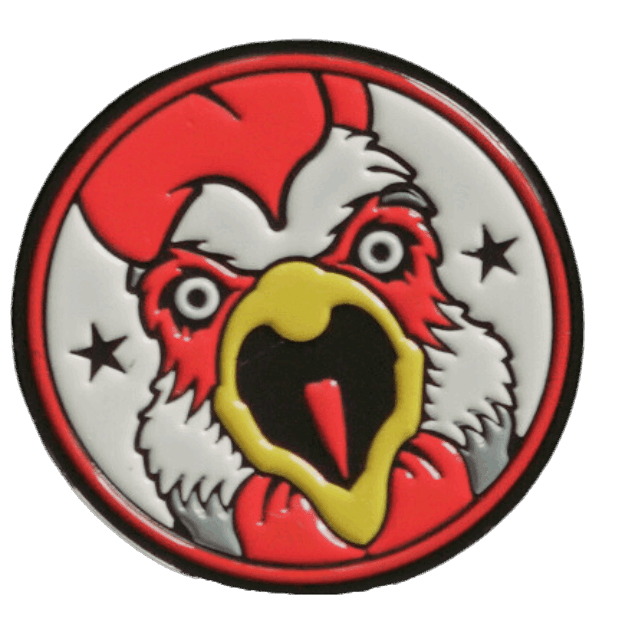 The Rowdy Rooster - Ball Marker - USA - Red Rooster Golf Inc.