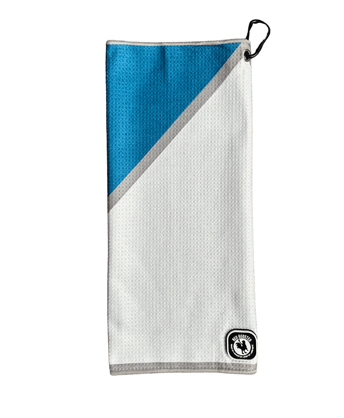 The Fluff Magnet Blue White Golf Towels Red Rooster Golf Inc.