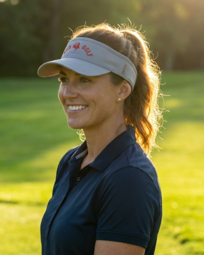 Visor - Classic Fit Hats USA - Red Rooster Golf Inc.