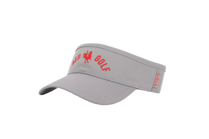 Visor - Classic Fit Grey Hats USA - Red Rooster Golf Inc.