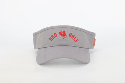 Visor - Classic Fit Grey Hats USA - Red Rooster Golf Inc.