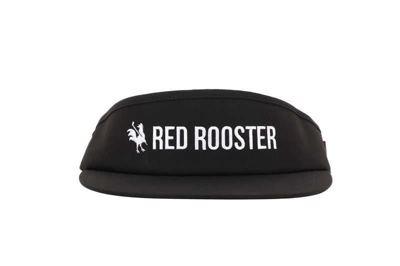 Visor - High Crown Black Hats USA - Red Rooster Golf Inc.