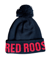 Winter Toque Black Red Winter Hats USA - Red Rooster Golf Inc.