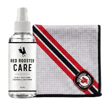 Towel + Grip Cleaner Bundle Golf Grip Cleaner USA - Red Rooster Golf Inc.