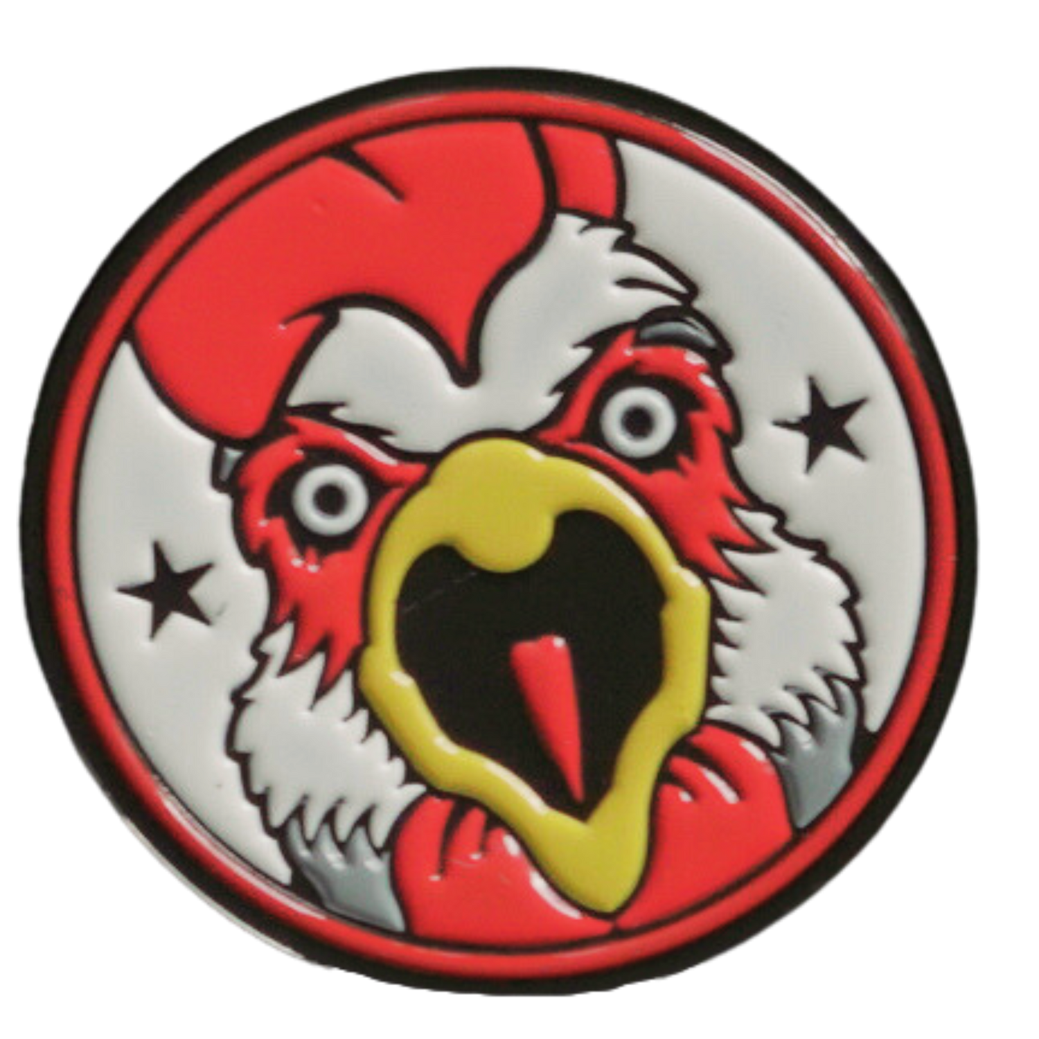 The Rowdy Rooster - ball marker back