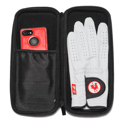 The Glove Compartment - Black Glove case USA - Red Rooster Golf Inc.